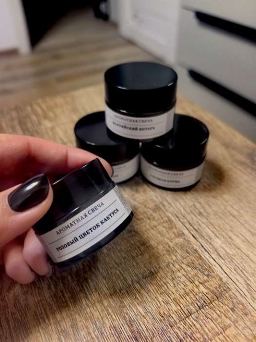 Фотография покупателя товара Ароматическая свеча в банке «Летние фрукты», соевый воск, 12 г - Фото 5