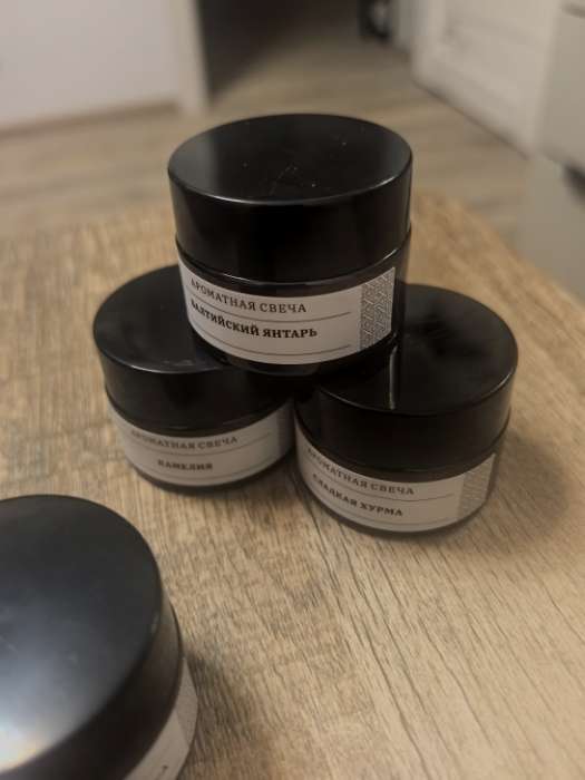 Фотография покупателя товара Ароматическая свеча в банке «Летние фрукты», соевый воск, 12 г - Фото 4