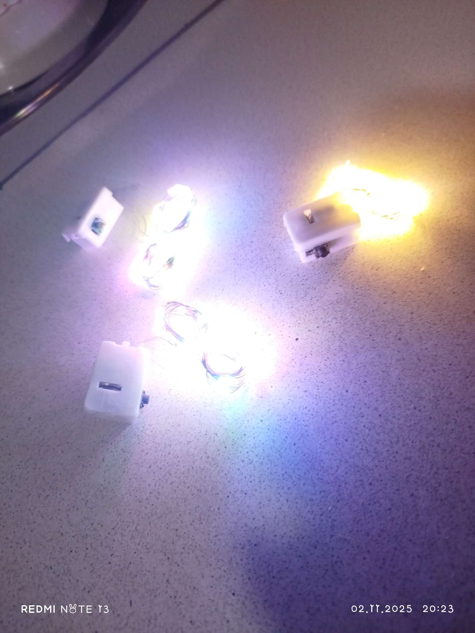 Фотография покупателя товара Гирлянда «Нить» 1 м роса, IP20, серебристая нить, 10 LED, 3 режима, батарейки AG13×3 (в комплекте), свечение мульти - Фото 65