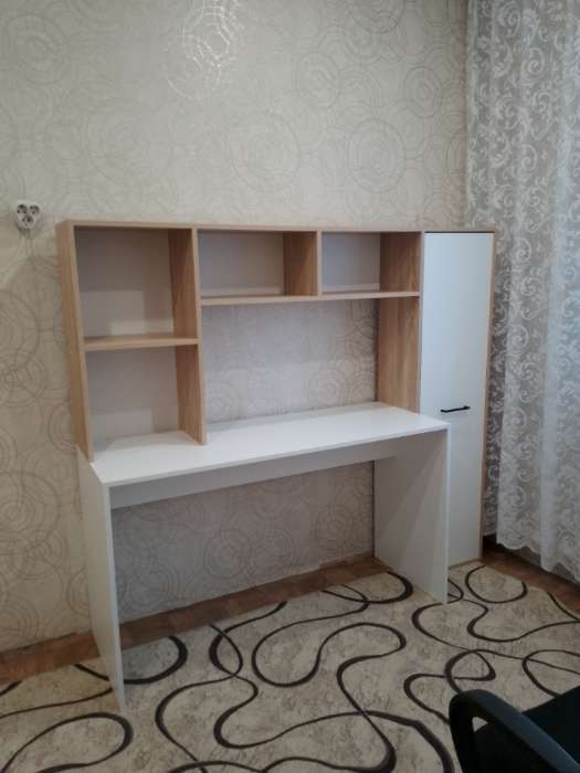 Фотография покупателя товара Стол угловой для школьника, 1730×1105×1520 мм, цвет дуб сонома/белый - Фото 1