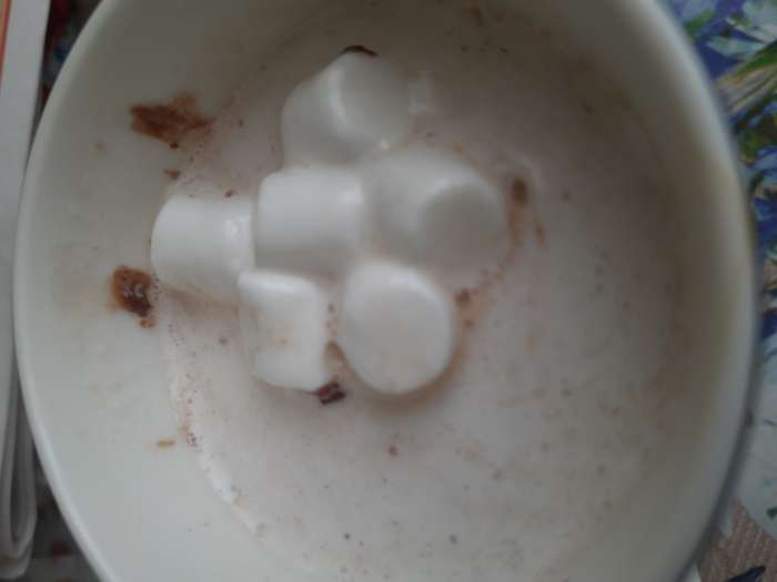 Фотография покупателя товара Шоколадная бомбочка с маршмеллоу «Счастье внутри» молочный шоколад, 38 г - Фото 2