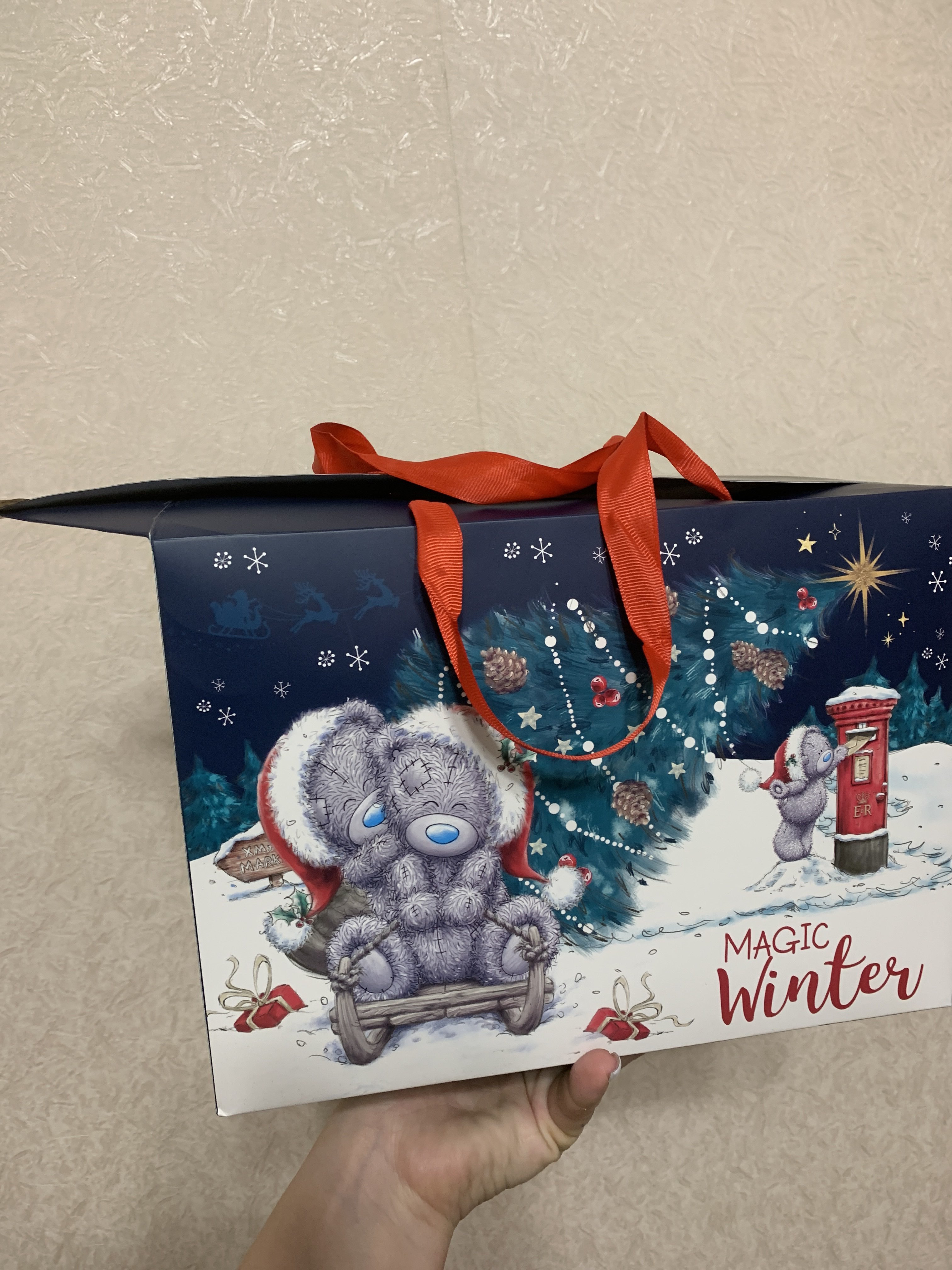 Фотография покупателя товара Пакет-коробка подарочная "Magic winter", Me To You