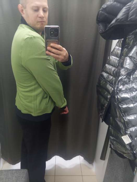 Фотография покупателя товара Толстовка на молнии President, размер L, цвет хаки - Фото 2