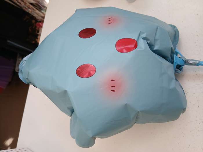 Фотография покупателя товара Воздушный шар фольгированный 10" «Звезда смайл», для палочки, МИКС - Фото 6