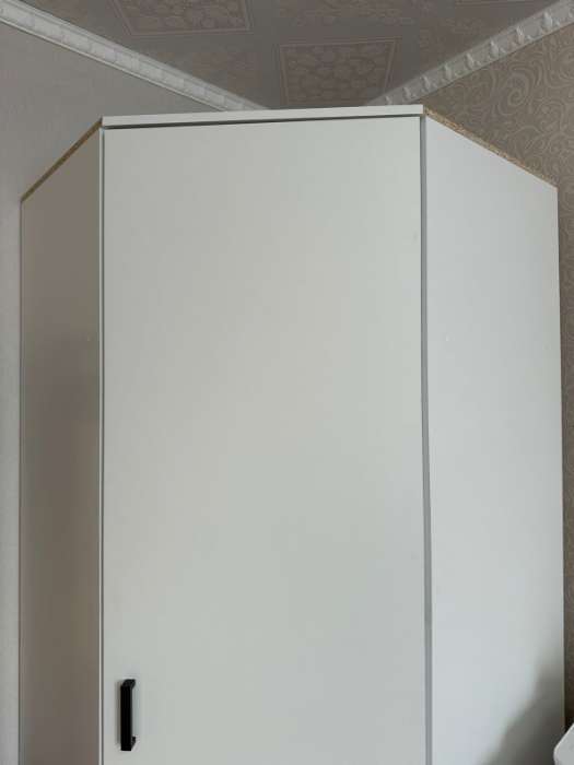 Фотография покупателя товара Шкаф угловой «Клик Мебель», 900×900×2100 мм, цвет дуб вотан/белый - Фото 4