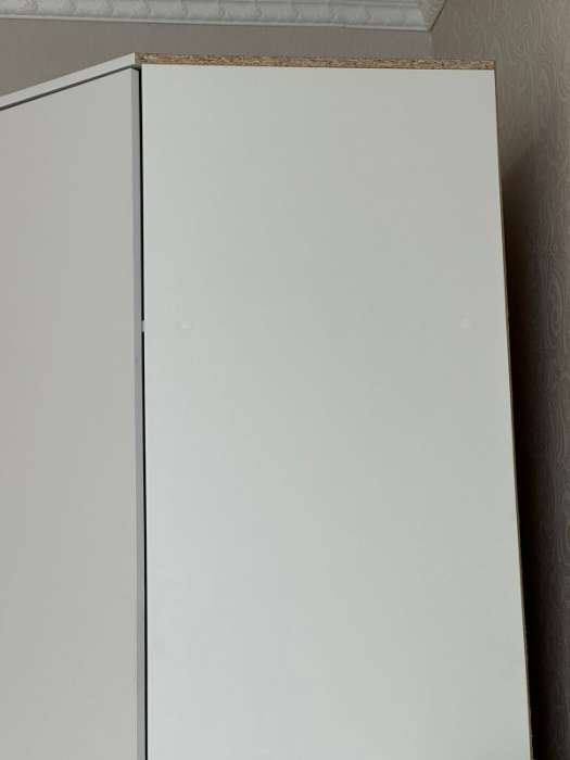 Фотография покупателя товара Шкаф угловой «Клик Мебель», 900×900×2100 мм, цвет дуб вотан/белый - Фото 3