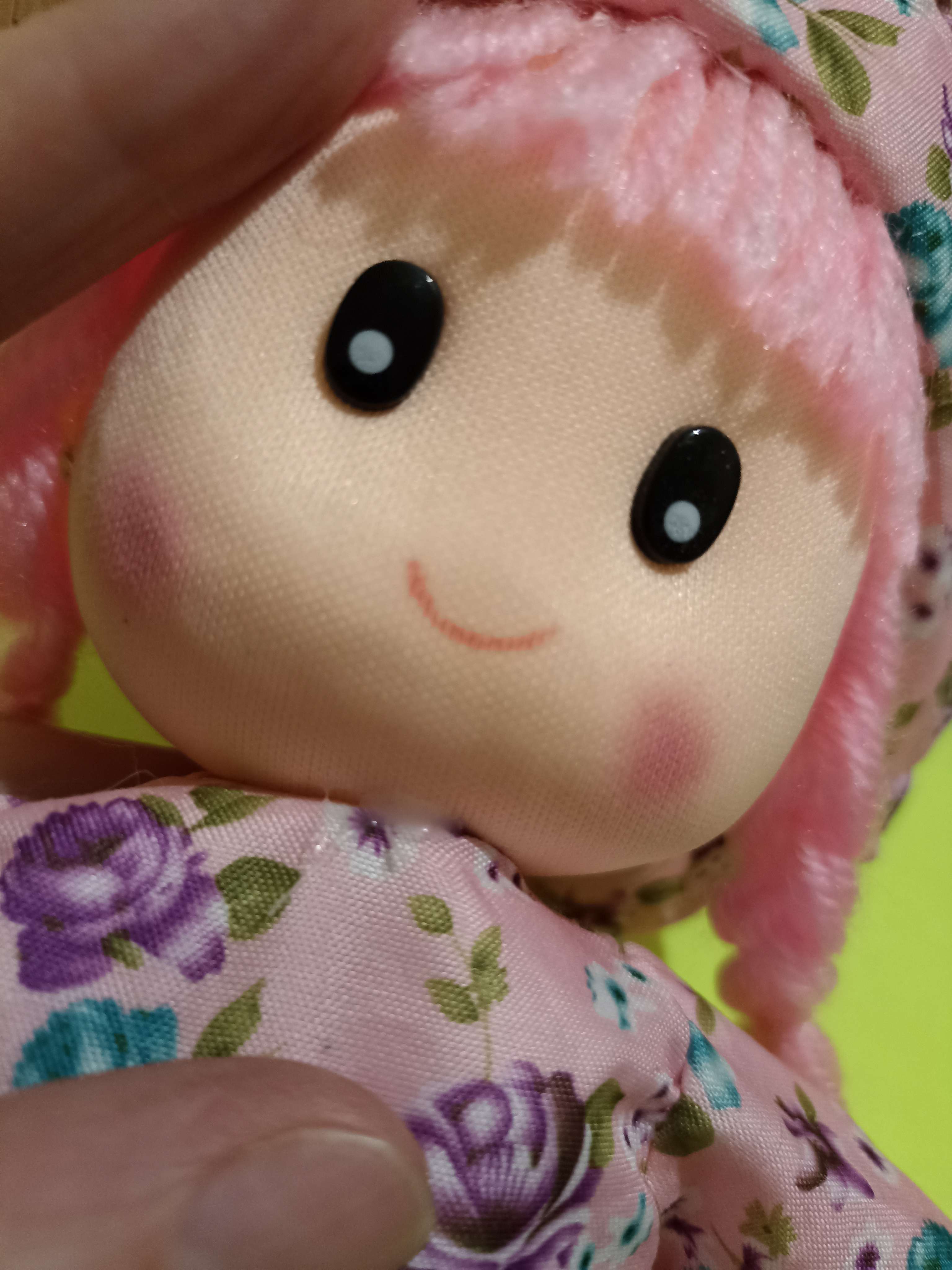 Фотография покупателя товара Мягкая игрушка «Кукла», в шляпке и платьишке, цвета МИКС - Фото 1