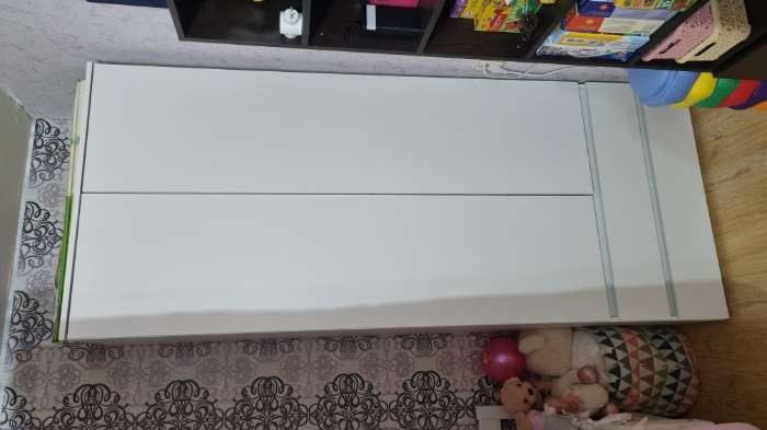 Фотография покупателя товара Шкаф прямой четырёхстворчатый «Лора» для одежды, 1 ящик, 1800×570×2200 мм, цвет кашемир - Фото 2