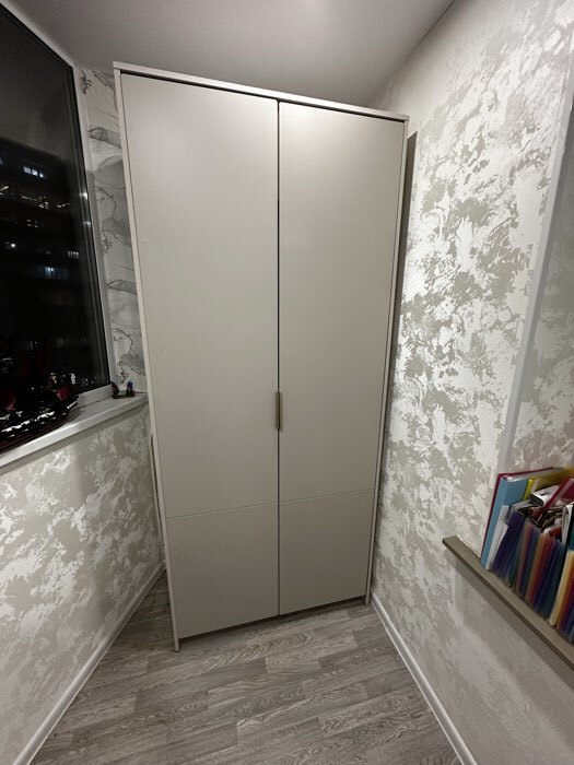 Фотография покупателя товара Шкаф прямой трёхстворчатый «Пандора», 1500×515×2300 мм, цвет кашемир/айриш MF03 - Фото 1