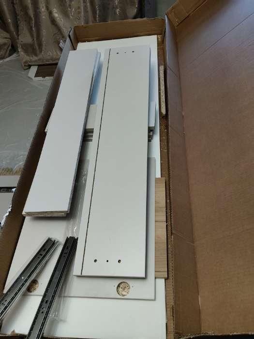 Фотография покупателя товара Тумба напольная под ТВ «Лора», 450×1350×440 мм, цвет кашемир - Фото 5