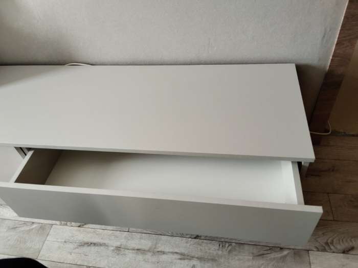 Фотография покупателя товара Тумба напольная под ТВ «Лора», 450×1350×440 мм, цвет кашемир - Фото 4