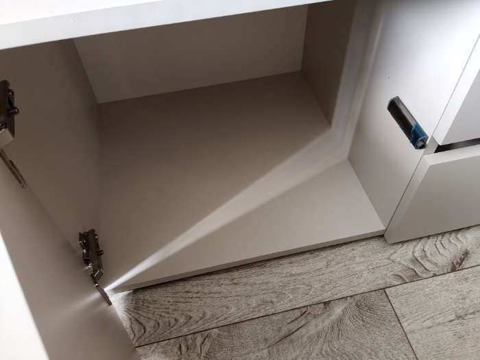 Фотография покупателя товара Тумба напольная под ТВ «Лора», 450×1350×440 мм, цвет кашемир - Фото 1