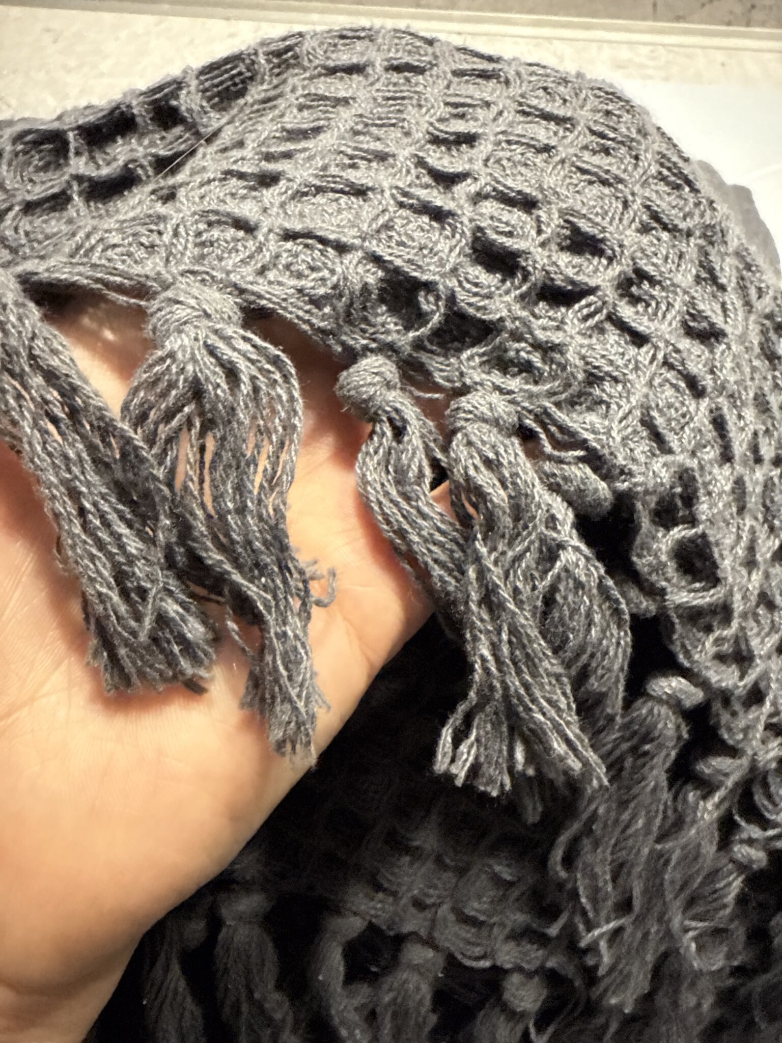 Фотография покупателя товара Плед вафельный «Этель» 220×240 см, серый, хлопок 100%, 350 г - Фото 2