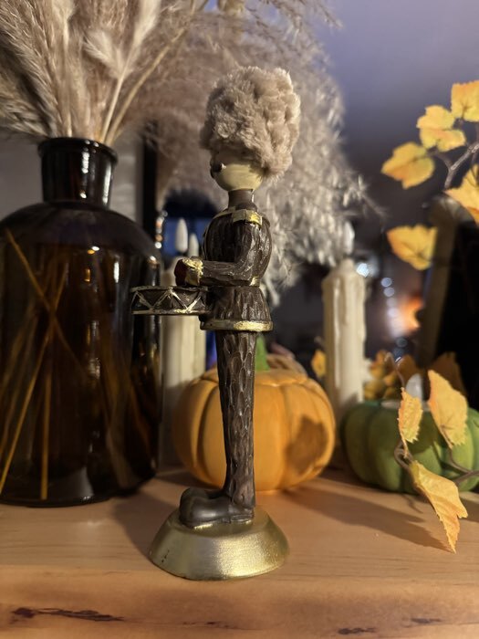 Фотография покупателя товара Фигурка полистоун «Солдатик с барабаном», 5×6×19 см - Фото 4