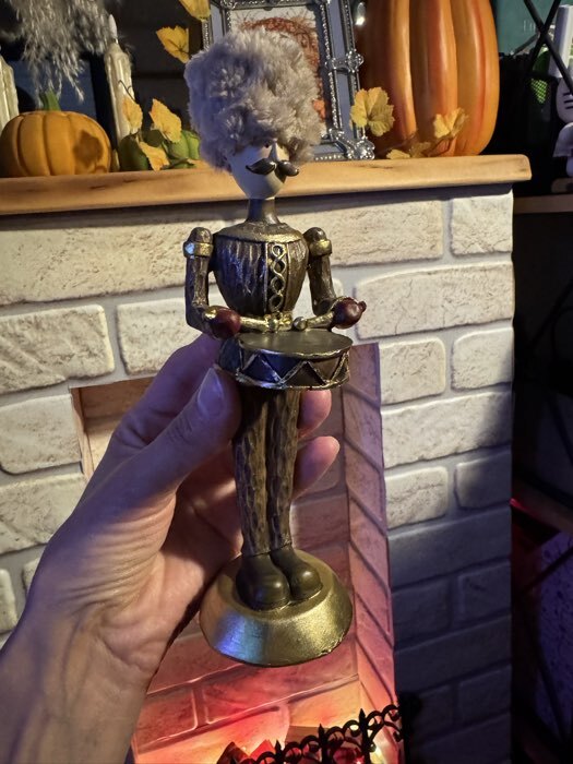 Фотография покупателя товара Фигурка полистоун «Солдатик с барабаном», 5×6×19 см - Фото 5