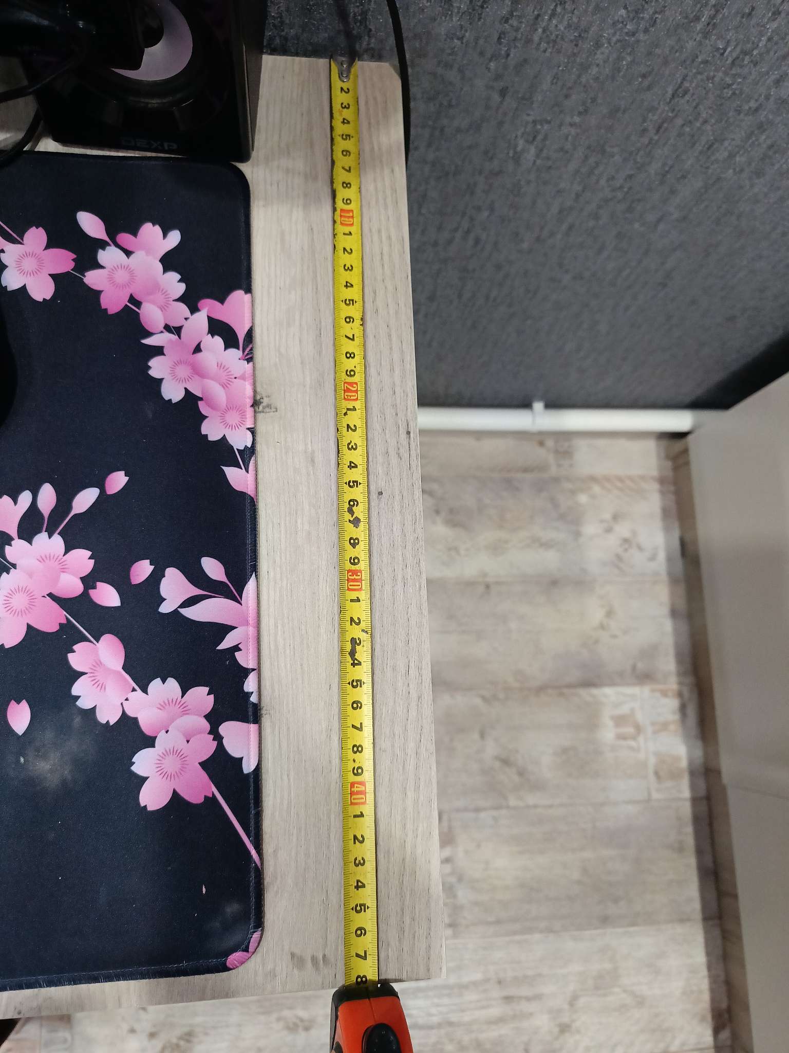 Фотография покупателя товара Стол компьютерный №1, 1450×500×1350 мм, цвет дуб белёный/венге - Фото 2