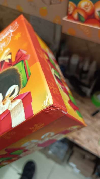 Фотография покупателя товара Набор коробок подарочных 5 в 1 «С Новым Годом!», Чебурашка, 32.5×20×12.5 - 22×14×8.5 см - Фото 5