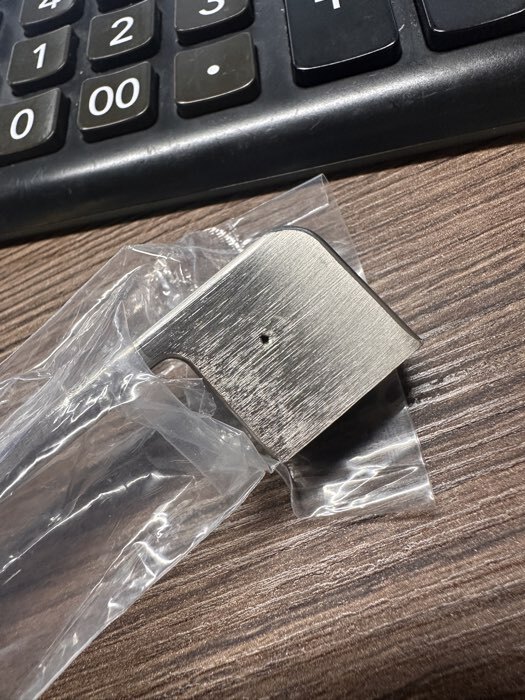 Фотография покупателя товара Ручка-скоба CAPPIO FREEDOM RSC005, м/о 224 мм, цвет сатиновый никель - Фото 1