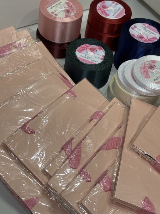 Фотография покупателя товара Пакет для торта и коробок, с широким дном, розовый, 20×20×20 см - Фото 7