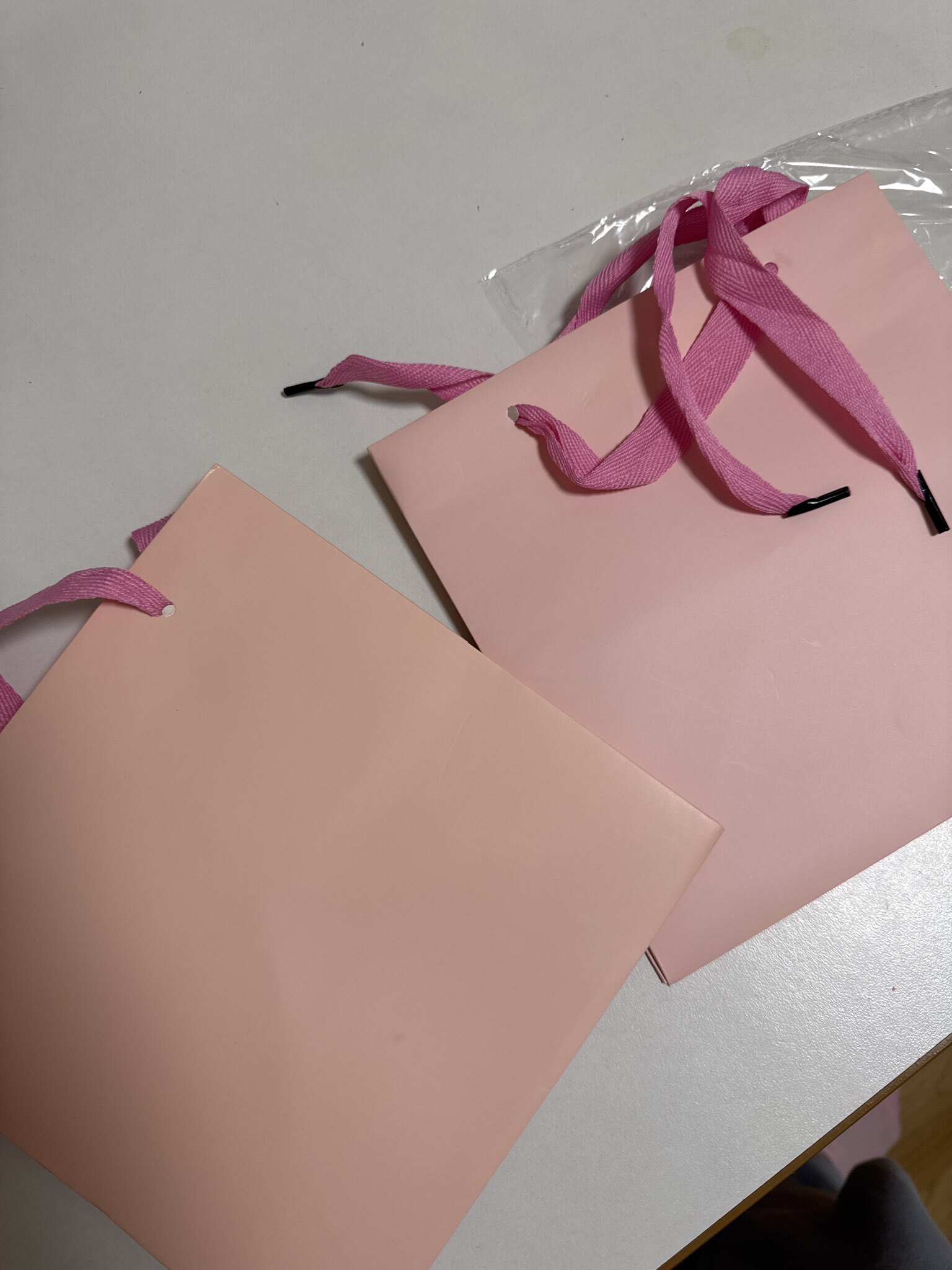 Фотография покупателя товара Пакет для торта и коробок, с широким дном, розовый, 20×20×20 см - Фото 8