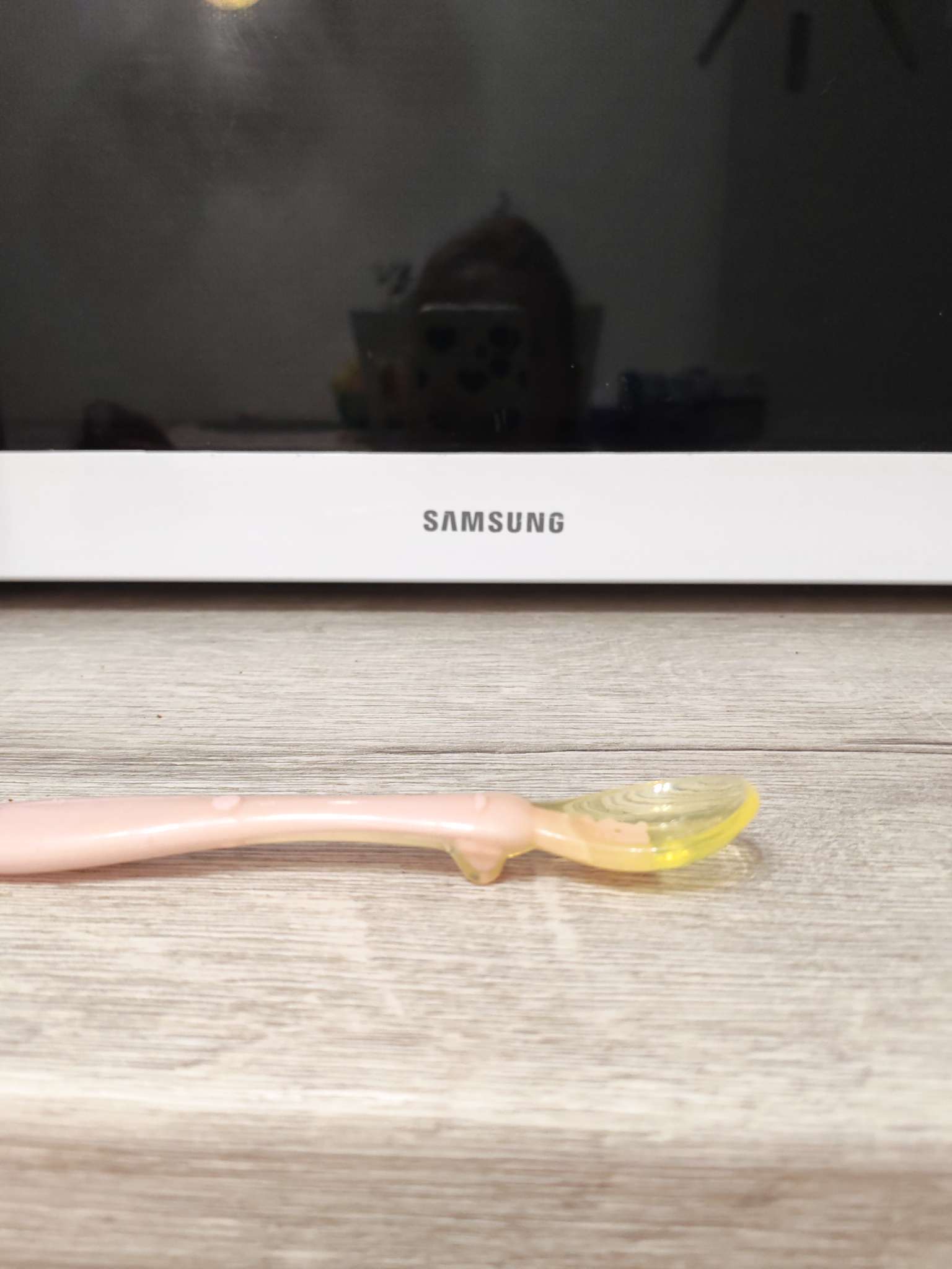 Фотография покупателя товара Ложка детская силиконовая для прикорма Крошка Я «Милые зверята», набор 2 шт., розовый/фиолетовый - Фото 1