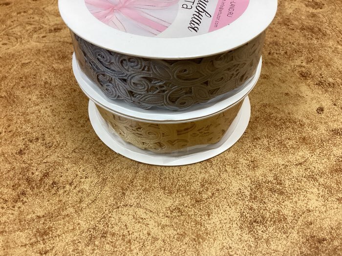 Фотография покупателя товара Лента фигурная «Вьюнчик», 25 мм, 9±0.5 м, бежевая - Фото 17