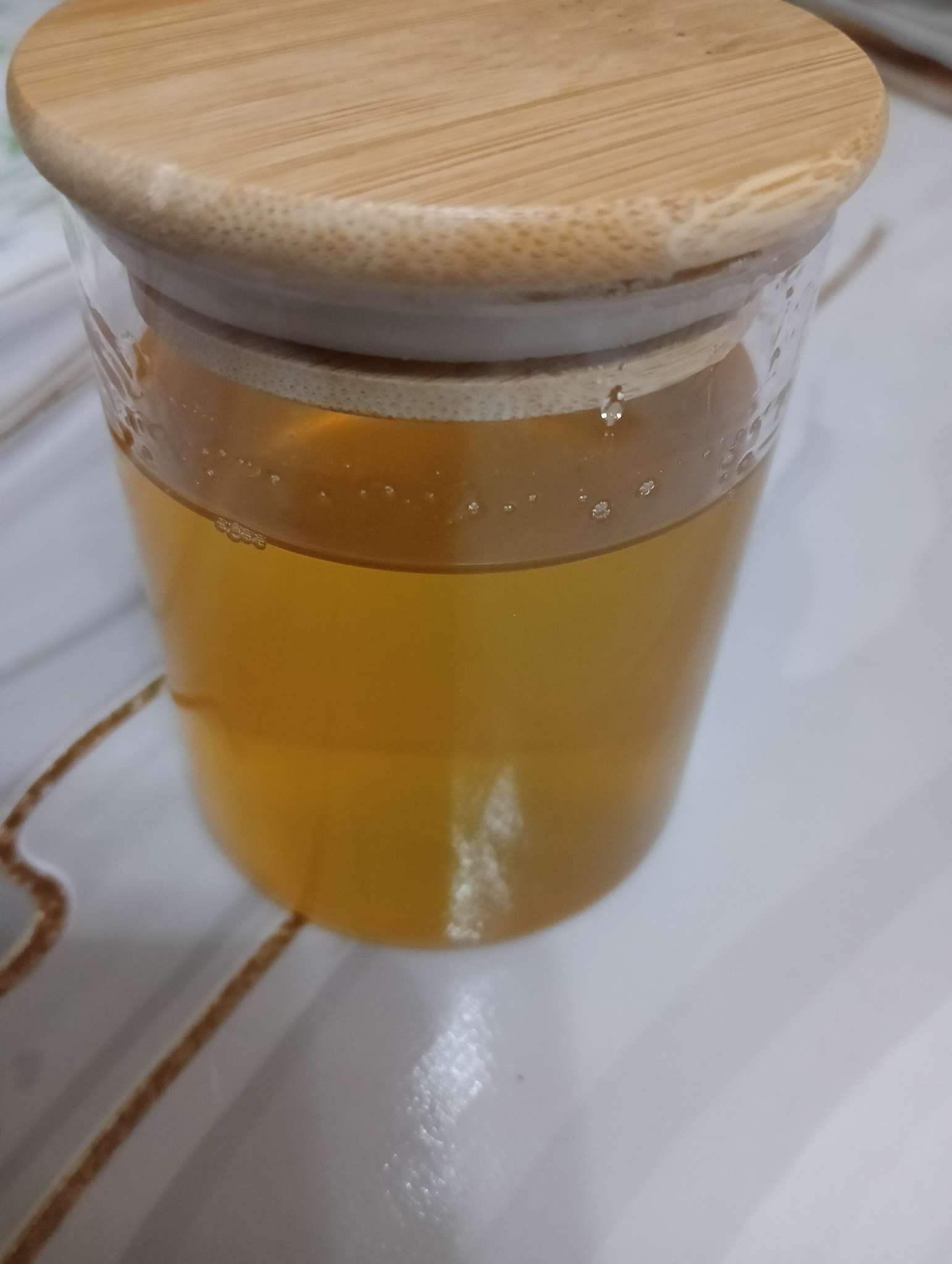 Фотография покупателя товара Банка для сыпучих BellaTenero «Эко», 150 мл, 5.5×7 см, с бамбуковой крышкой, стекло, прозрачная - Фото 1