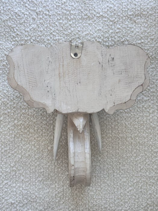 Фотография покупателя товара Сувенир дерево "Голова слона" 28х26х10,5 см - Фото 2