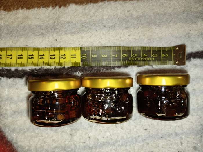 Фотография покупателя товара Варенье с сосновыми шишками «Счастливого нового года»: апельсин, клюква, брусника, 90 г (3 шт.×30 г). - Фото 4