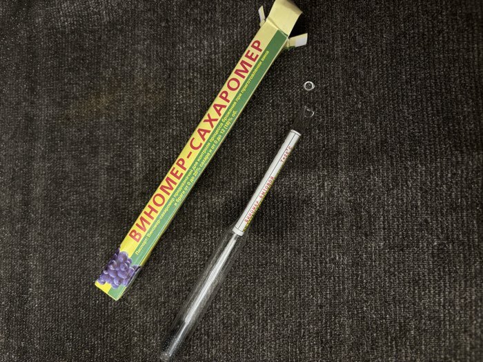 Фотография покупателя товара Виномер-сахаромер, бытовой, капиллярный, 0-12%, сахар: 0-25, 14 см - Фото 3