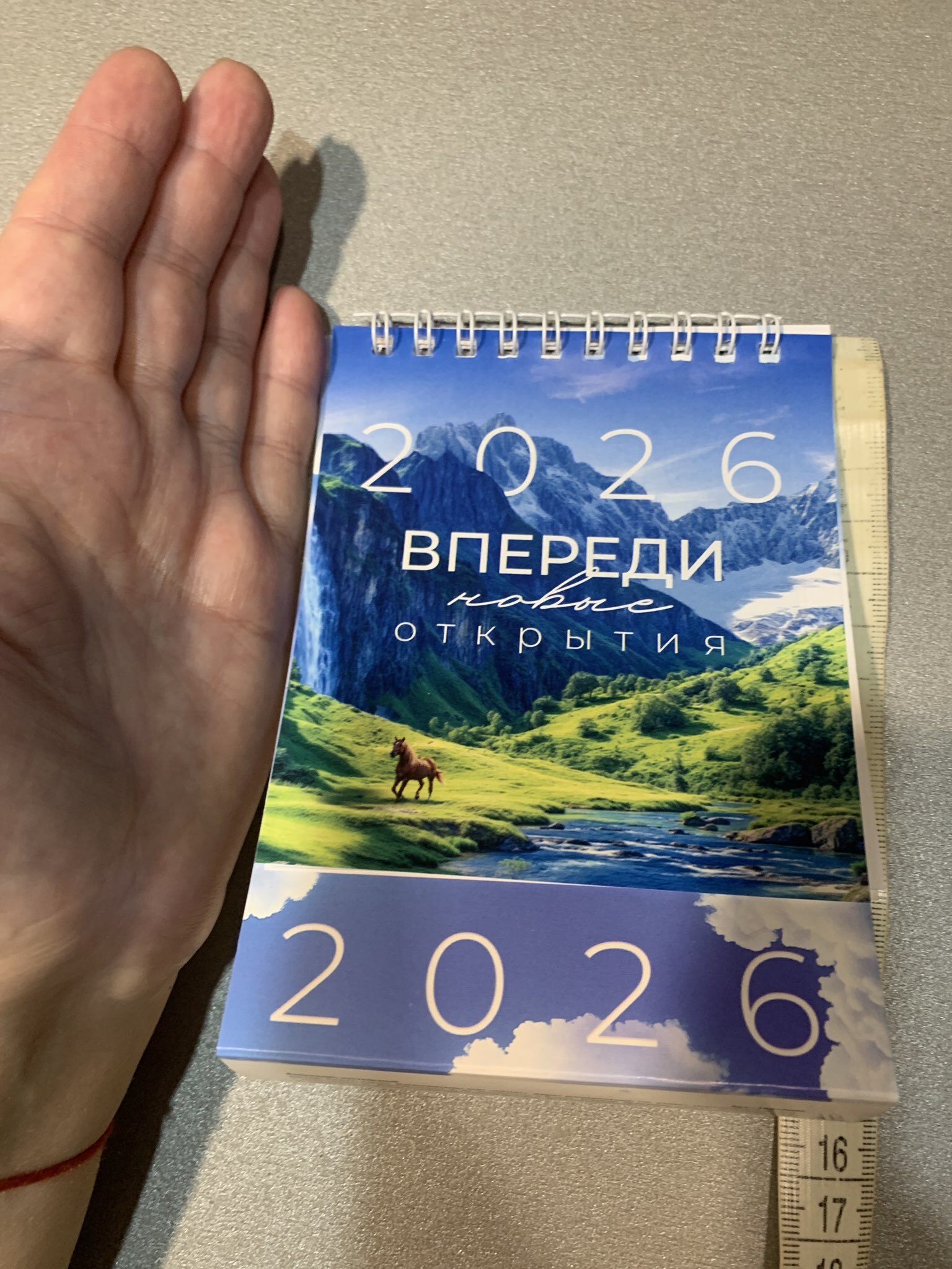 Фотография покупателя товара Календарь 2026 настольный, домик «Коты» 10×14 см - Фото 2