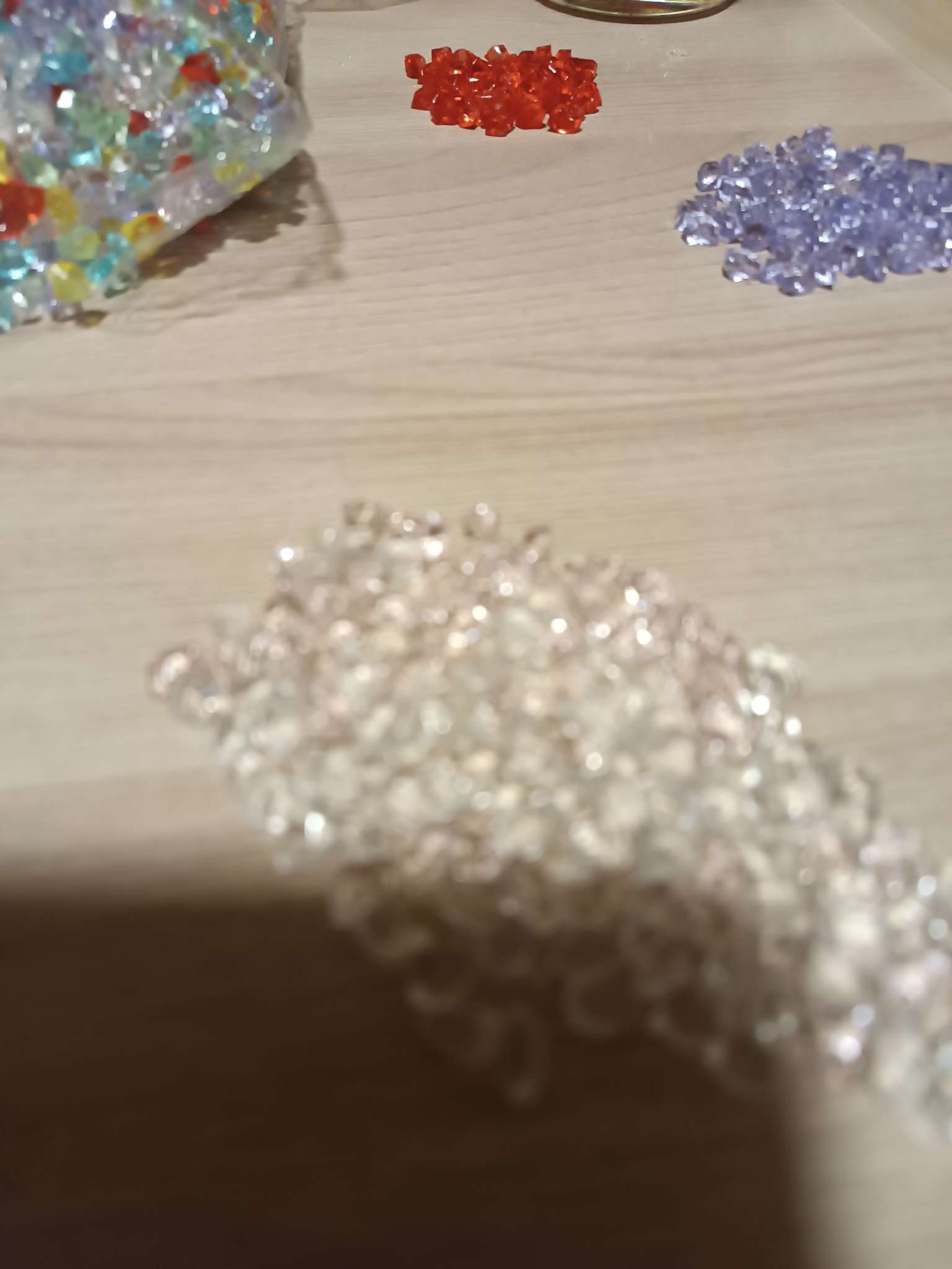 Фотография покупателя товара Светящийся декор «Камешки», МИКС, 300 г / 0.3 см - Фото 7