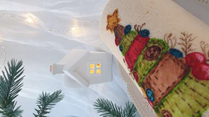 Фотография покупателя товара Фигурка светящаяся TAKE IT EASY «Домик», 5.5×5×8 см, 2×LR41 - Фото 1