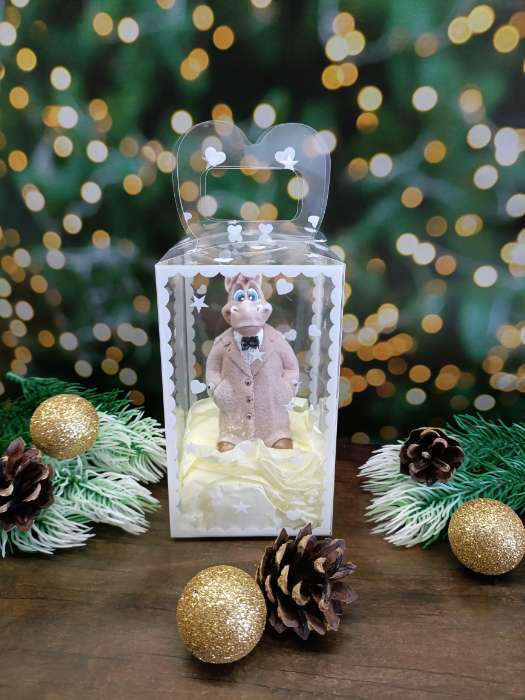 Фотография покупателя товара Складная прозрачная коробка из PVC, для упаковки подарков, «Сердце», 12×7×7 см - Фото 4