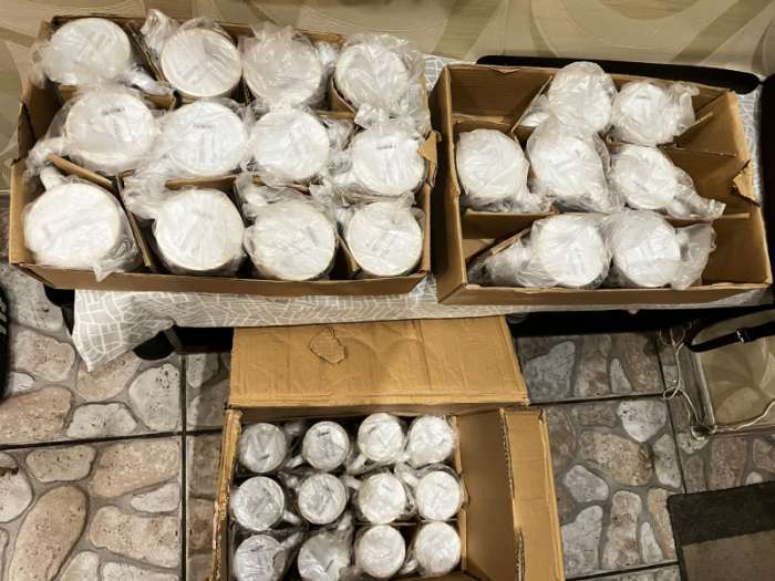 Фотография покупателя товара Кружка новогодняя керамическая «Замурчательного настроения», 320 мл - Фото 3