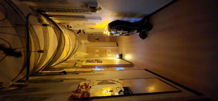 Фотография покупателя товара Воздушный шар фольгированный 50" «Дерево-хэллоуин», на подставке, под воздух - Фото 1