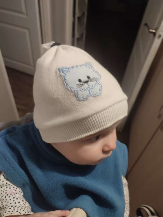 Фотография покупателя товара Манишка детская KAFTAN, синяя, размер 30 (98-104 см) - Фото 1