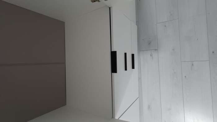 Фотография покупателя товара Шкаф четырёхдверный «Аллоджио. Экон», 3 ящика, 1600×520×2300 мм, цвет ясень шимо светлый - Фото 5