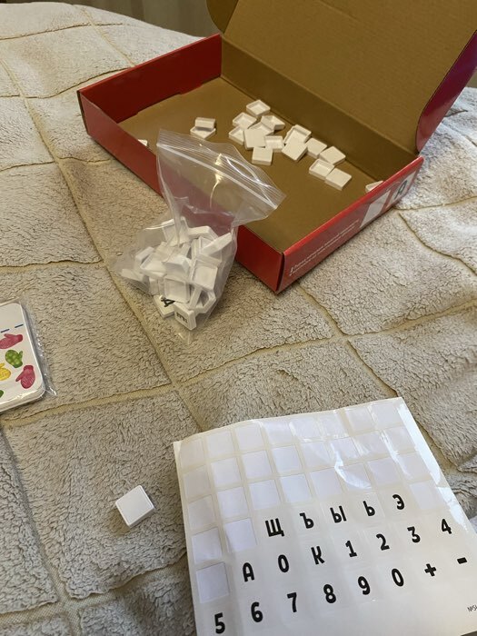 Фотография покупателя товара Развивающий набор IQ-ZABIAKA «Собери слово», 40 заданий, 3+ - Фото 1