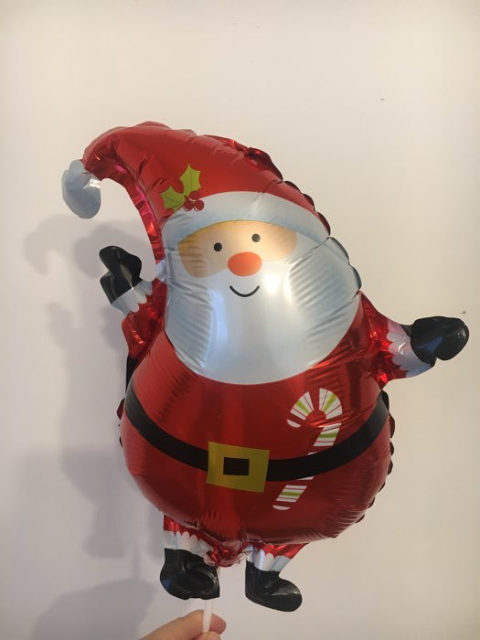 Фотография покупателя товара Шар фольгированный 12" «Дед Мороз»