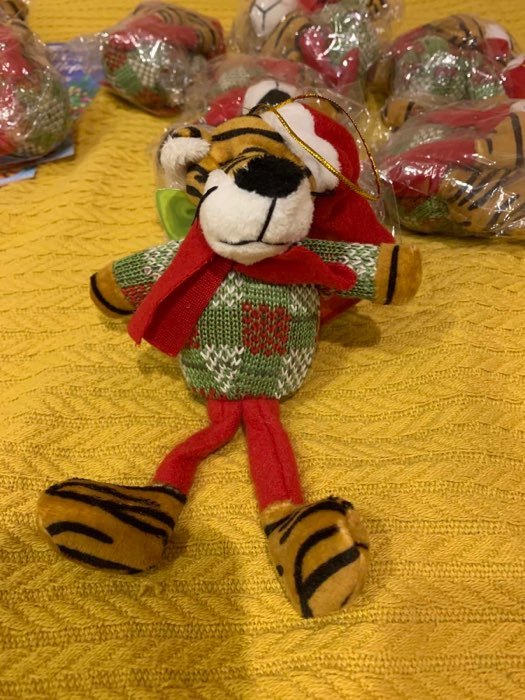 Фотография покупателя товара Мягкая игрушка «Тигр» - Фото 1