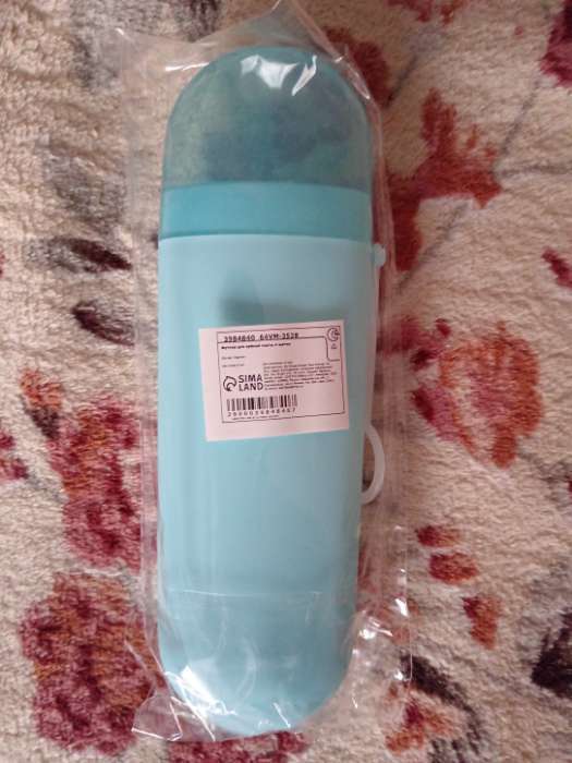 Фотография покупателя товара Футляр для зубной щётки и пасты, 20×6.5×3 см, МИКС - Фото 1