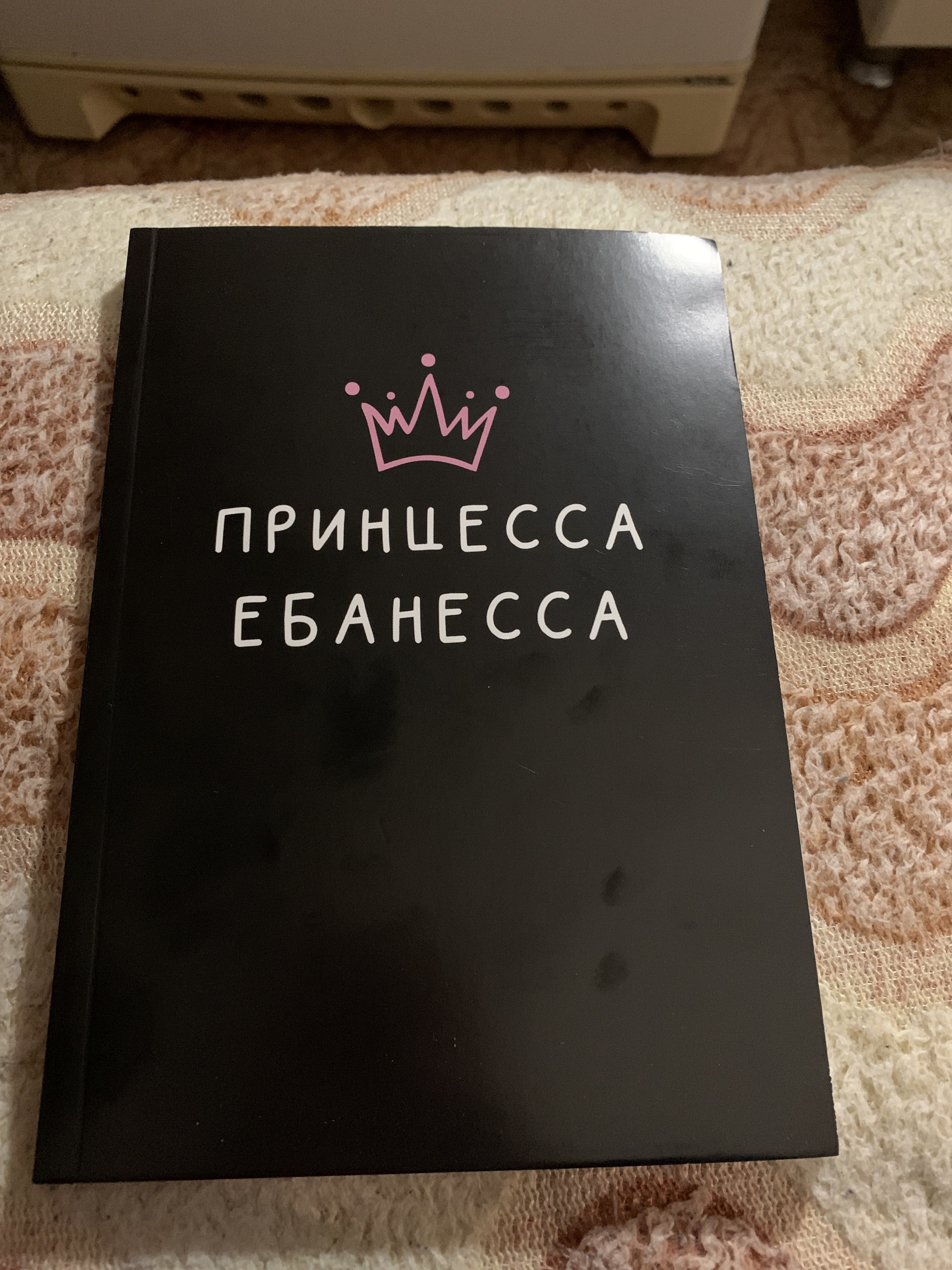 Фотография покупателя товара Ежедневник в мягкой обложке А5, 80 л «Принцесса» - Фото 1