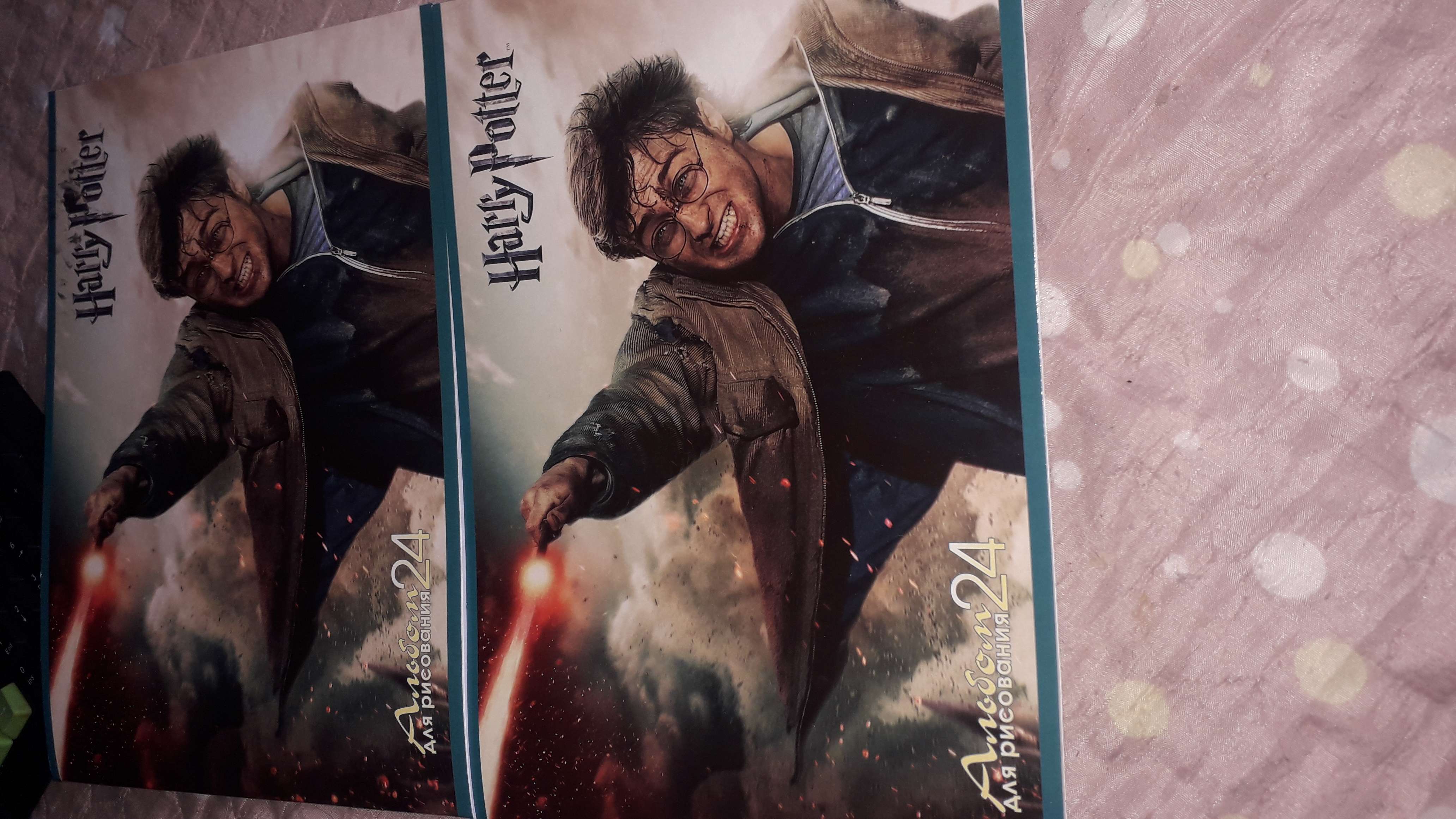 Фотография покупателя товара Альбом для рисования А4, 20 листов на скрепке «Гарри Поттер», обложка мелованный картон, МИКС - Фото 1