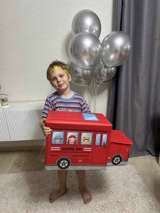 Фотография покупателя товара Свеча для торта, цифра 0 + воздушные шары, 5 шт., серебро - Фото 4