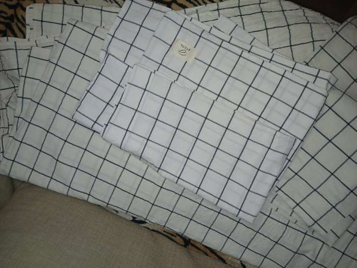 Фотография покупателя товара Постельное бельё 2-спальное «Этель. Клетка», жатый хлопок - Фото 5