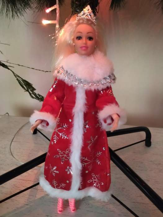 Фотография покупателя товара Кукла-снегурочка шарнирная «Верь в чудеса» - Фото 3