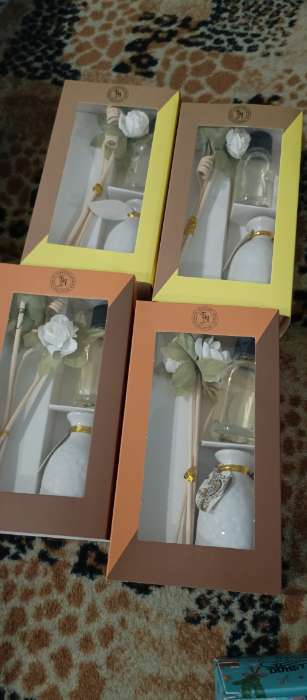 Фотография покупателя товара Набор подарочный с диффузором «Ваза с цветком» сандал, «Богатство Аромата» - Фото 1