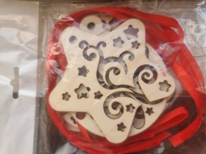 Фотография покупателя товара Набор для творчества «Роспись по дереву» 5 шт., с ленточкой - Фото 2