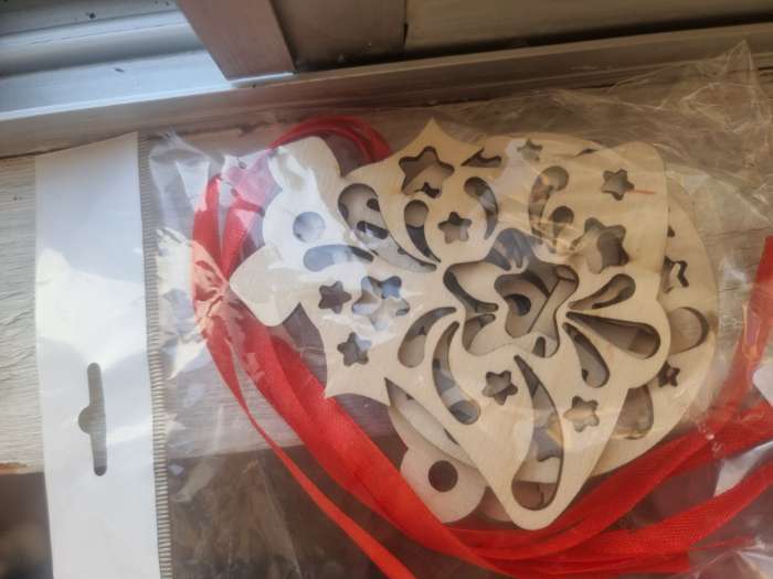 Фотография покупателя товара Набор для творчества «Роспись по дереву» 5 шт., с ленточкой - Фото 3